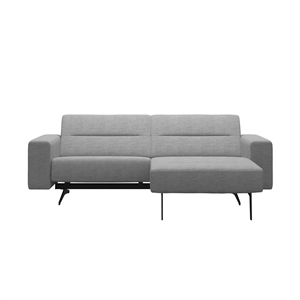 Stressless Stella sofa 1,25 pers.med chaiselong L227cm. - Lina Grey stof 